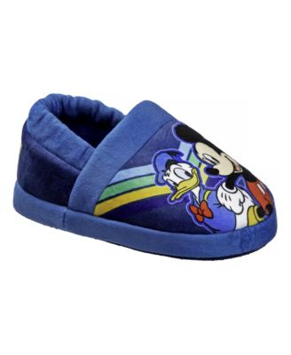 Toddler Boys Mickey Mouse Slippers SlipOn Cozy Warm Soft Plush Indoor Wear Relax and Play