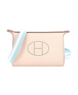 Pre-Owned HERMES Videpoches Bag with Multicolor Strap Togo