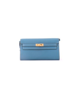 Pre-Owned HERMES Kelly To Go Wallet Epsom
