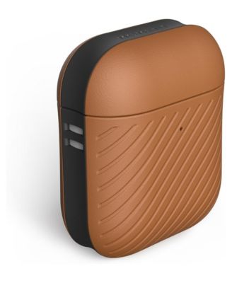 Leather Case for Apple AirPods 1  2, Antique Cognac