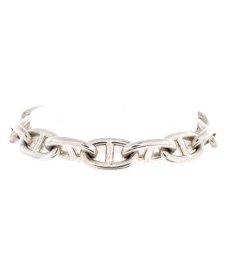 Herm&eacute;s Sterling Silver Chaine d'Ancre Bracelet