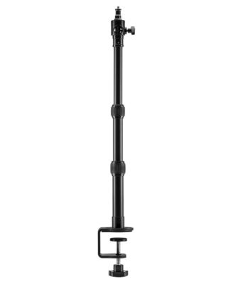 Telescoping Tabletop C-Clamp Light Stand For Cameras & Lighting Equipment