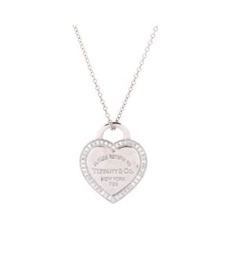 Return to Tiffany Heart Pendant Necklace