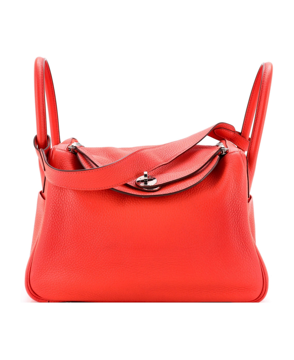 Pre-Owned Hermes 26 Lindy Bag Clemence - Orange