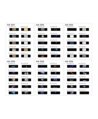 AK-S 60-Piece Slide Set for AK-R21 Projection Attachment Kit