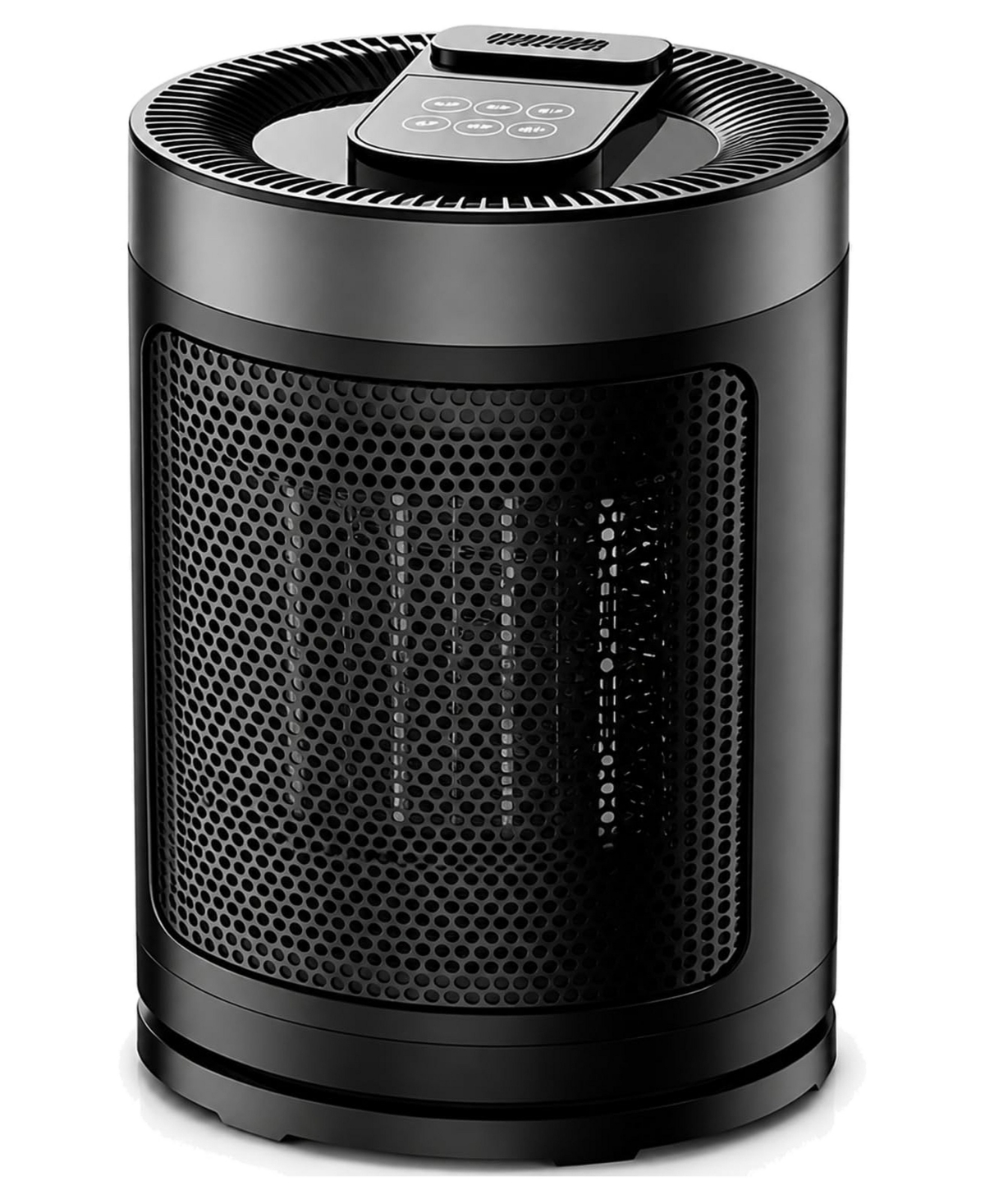 homfan 1500W Portable Space Heater with Ptc Ceramic Heating, Remote, Lcd Touch Control, Eco Thermostat, Oscillation, 12H Timer, Etl Certified