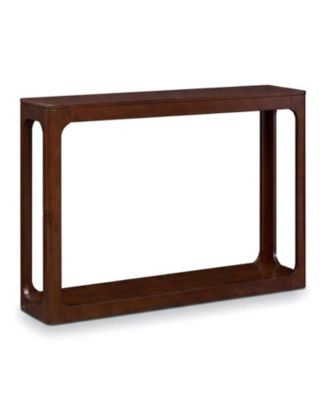 46.5-Inch 2-Tier Wood Console Table for Entryway Storage
