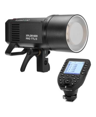 XPLOR 600 HSS TTL Battery-Powered Monolight, Bundle with R2 Pro MarkII 2.4GHz Transmitter for Fujifilm