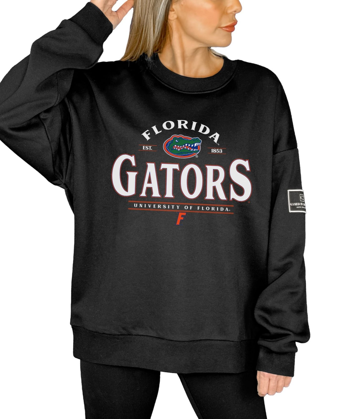 Женская толстовка Gameday Couture Black Florida Gators Players Only Premium Pullover — фото 5