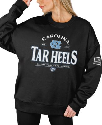 Women's Black North Carolina Tar Heels Players Only Premium Pullover Sweatshirt