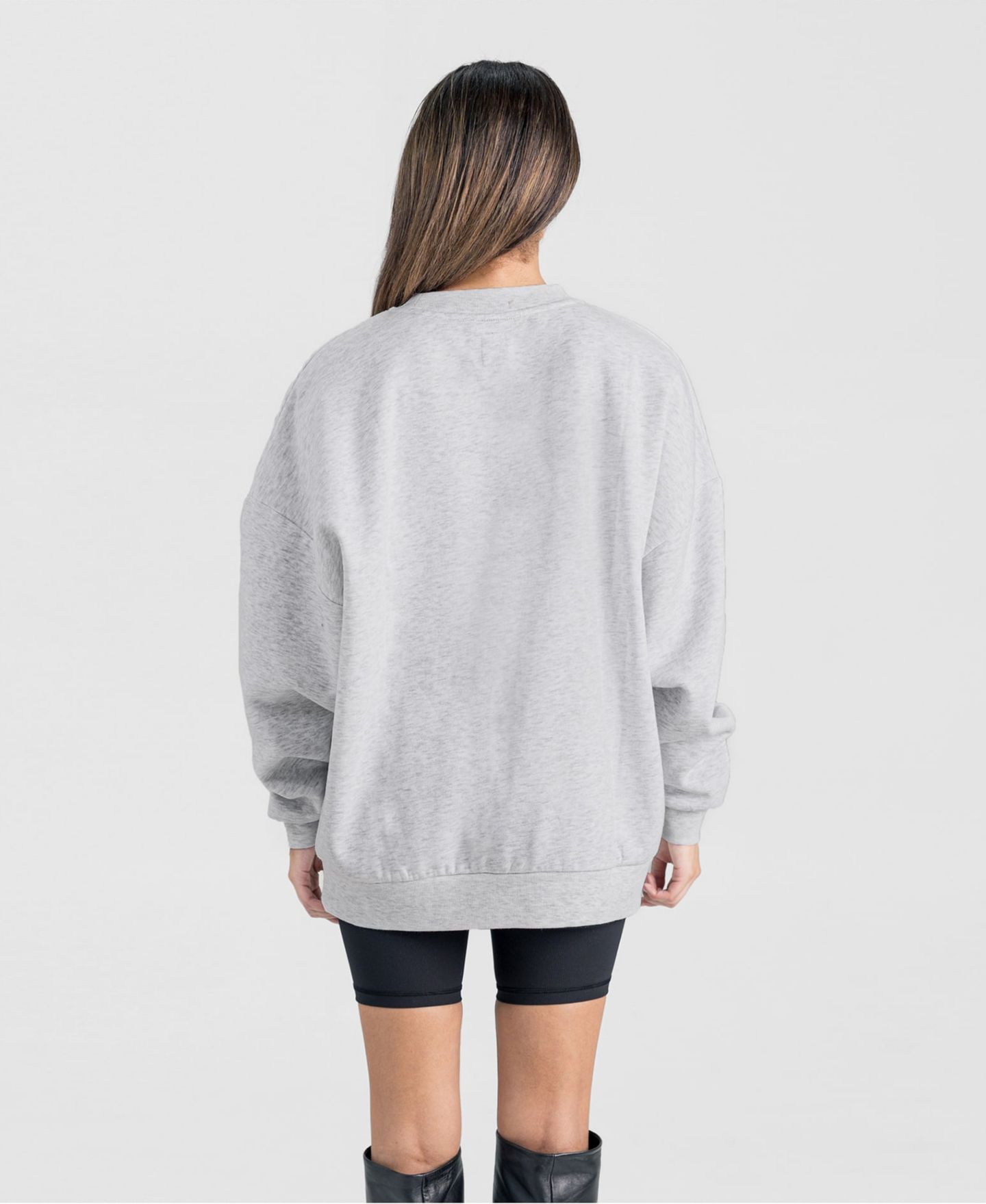 Женская толстовка Gameday Couture Ash Penn State Nittany Lions Degree Unlocked Oversized Premium Fleece — фото 2