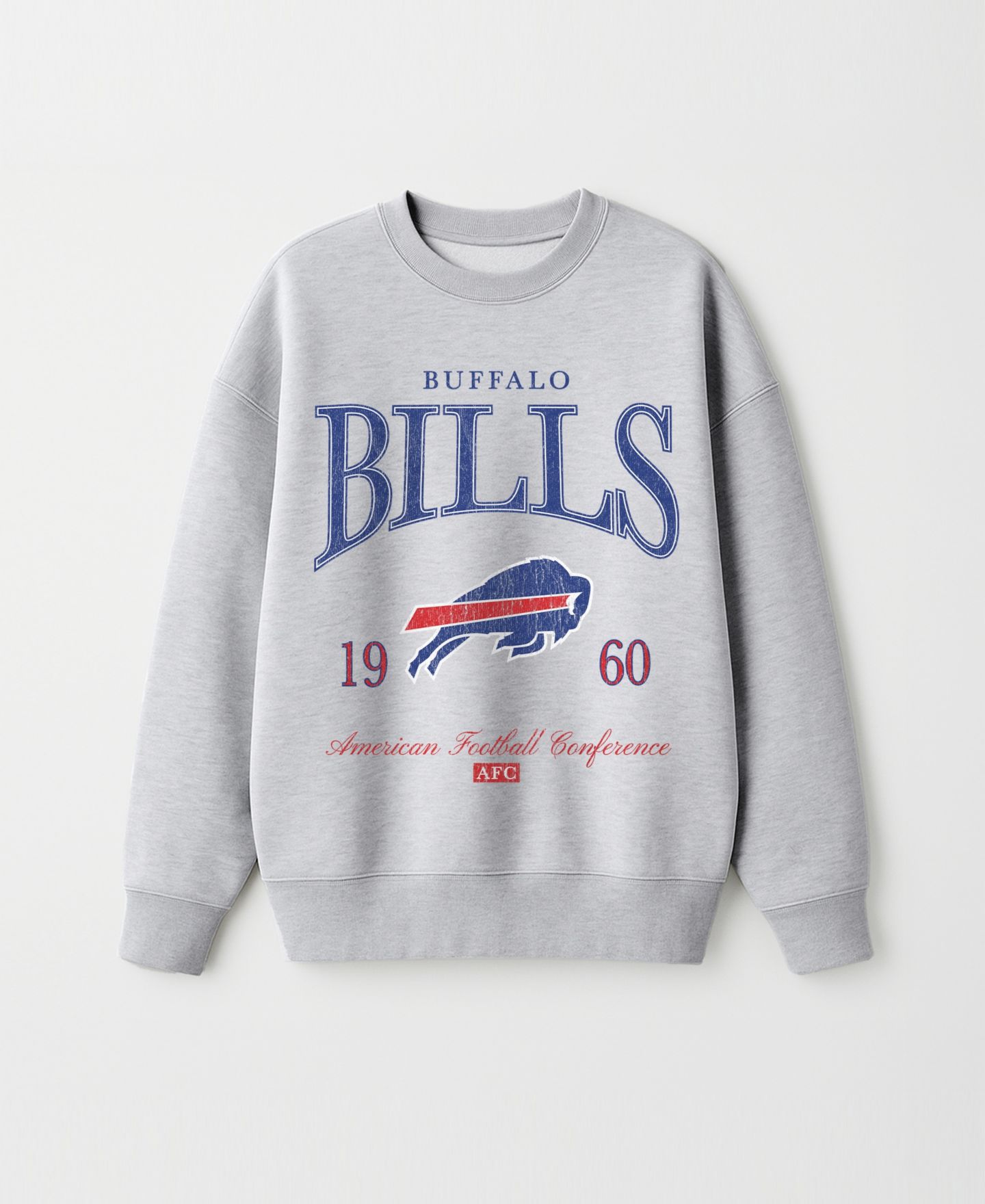 Женская толстовка Gameday Couture Ash Buffalo Bills Instant Classic Oversized Premium Drop Shoulder — фото 4