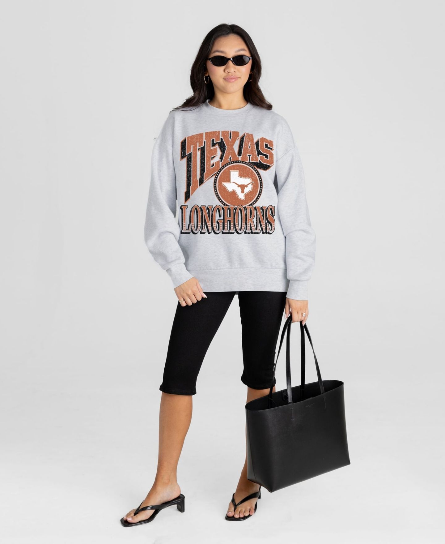 Женская толстовка Gameday Couture Ash Texas Longhorns Game On — фото 5