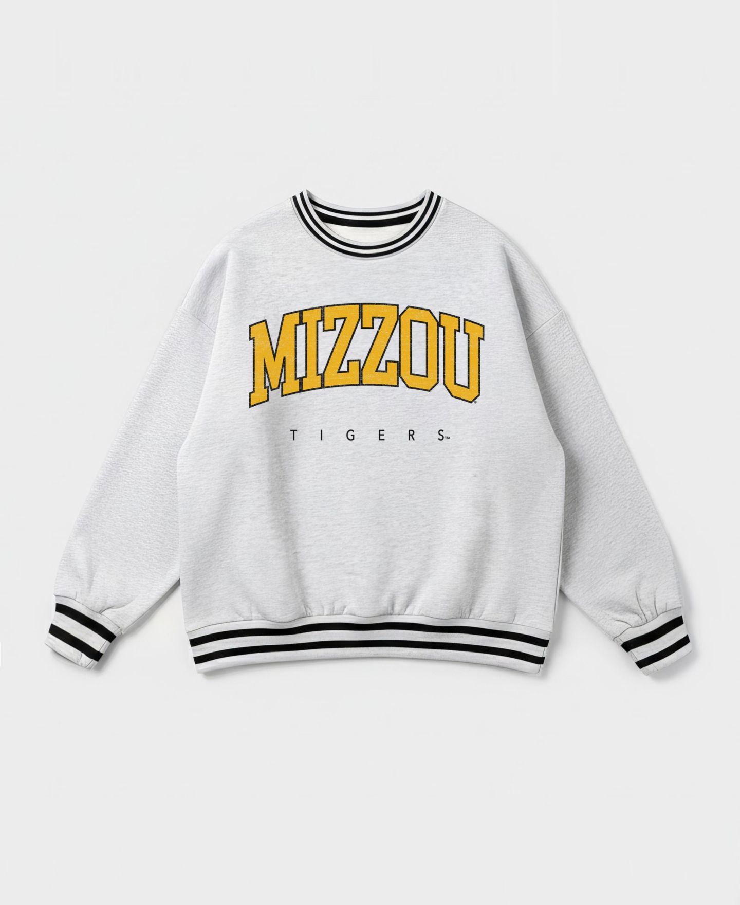 Женская толстовка Gameday Couture Ash Missouri Tigers Easy Energy — фото 5
