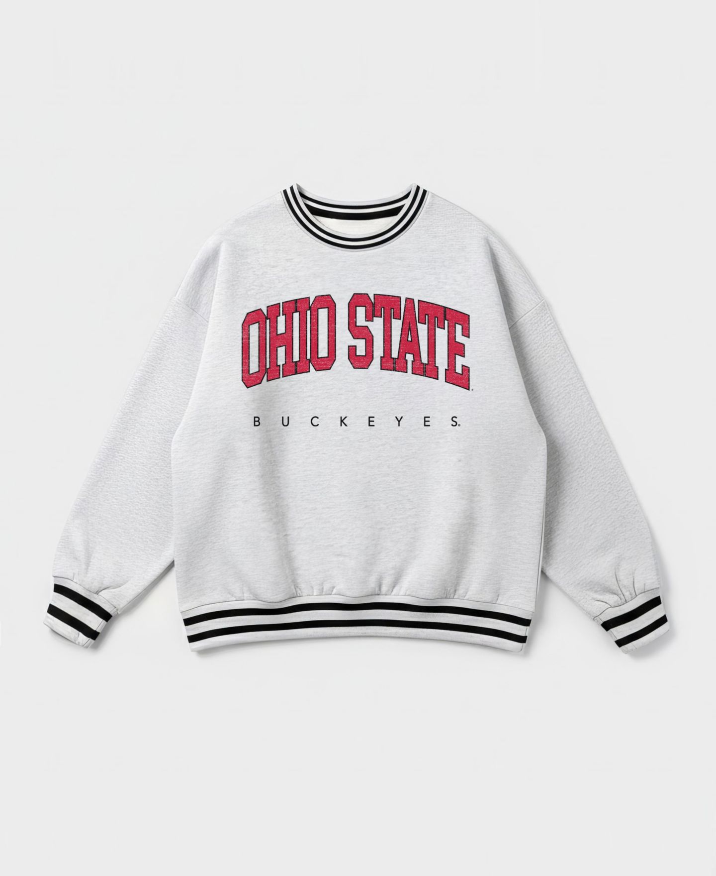 Женская толстовка Gameday Couture Ash Ohio State Buckeyes Easy Energy — фото 5