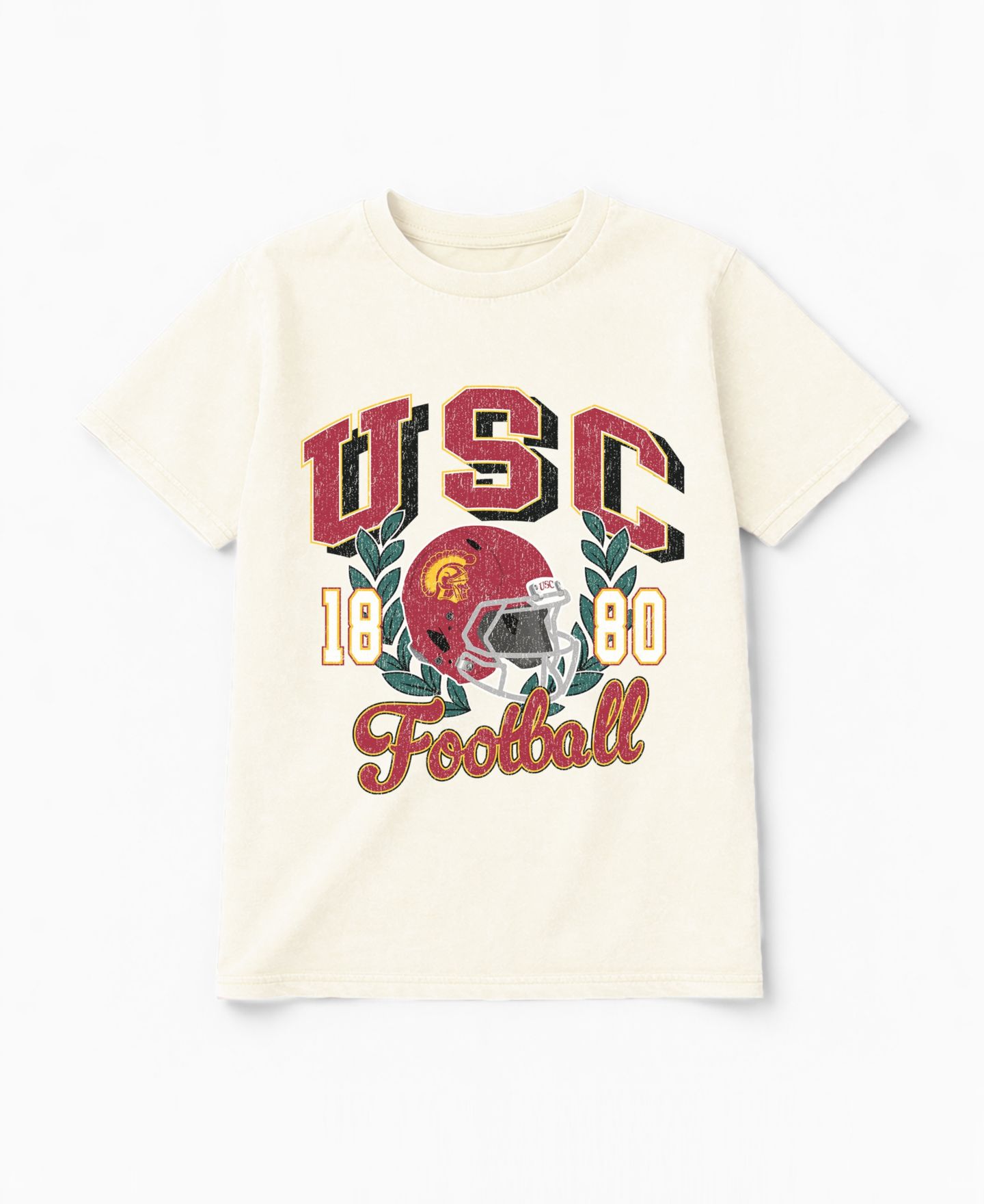 Женская футболка Gameday Couture Natural USC Trojans Raised on Victory — фото 5