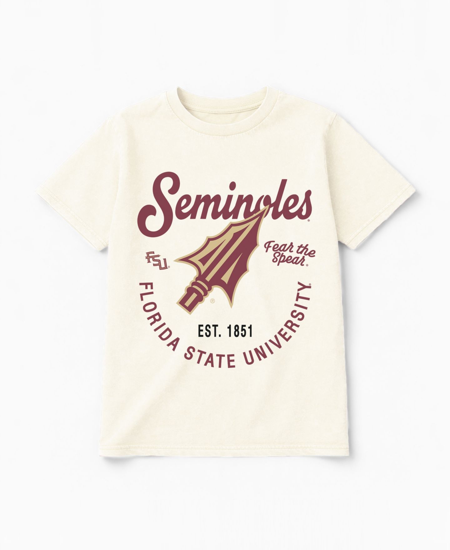 Женская футболка Gameday Couture Natural Florida State Seminoles You Know Our Name — фото 5