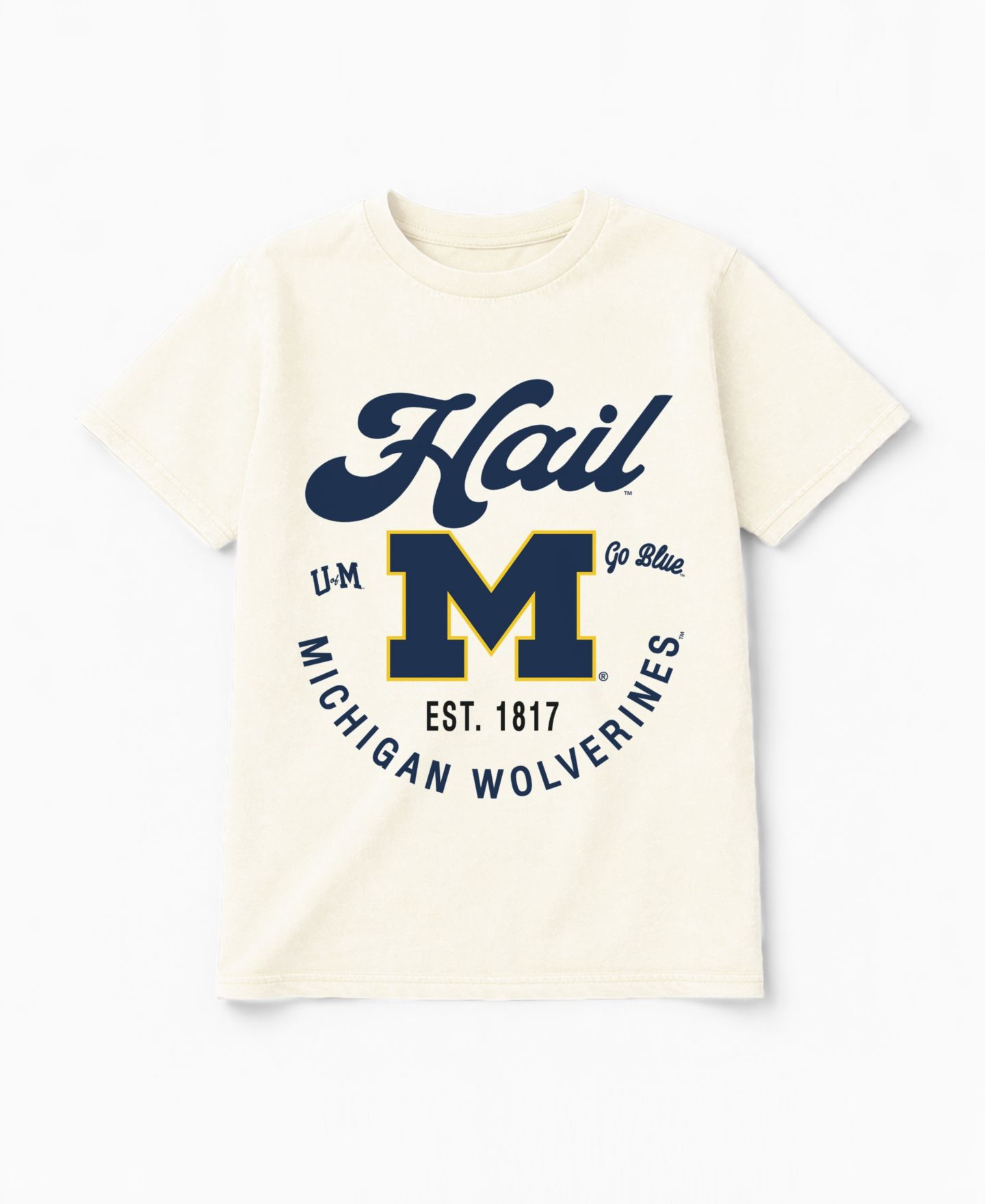 Женская футболка Gameday Couture Natural Michigan Wolverines You Know Our Name — фото 5
