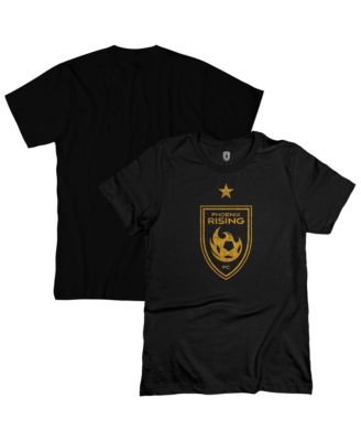 1863FC Men's Black Phoenix Rising FC Mono Badge T-Shirt - Macy's