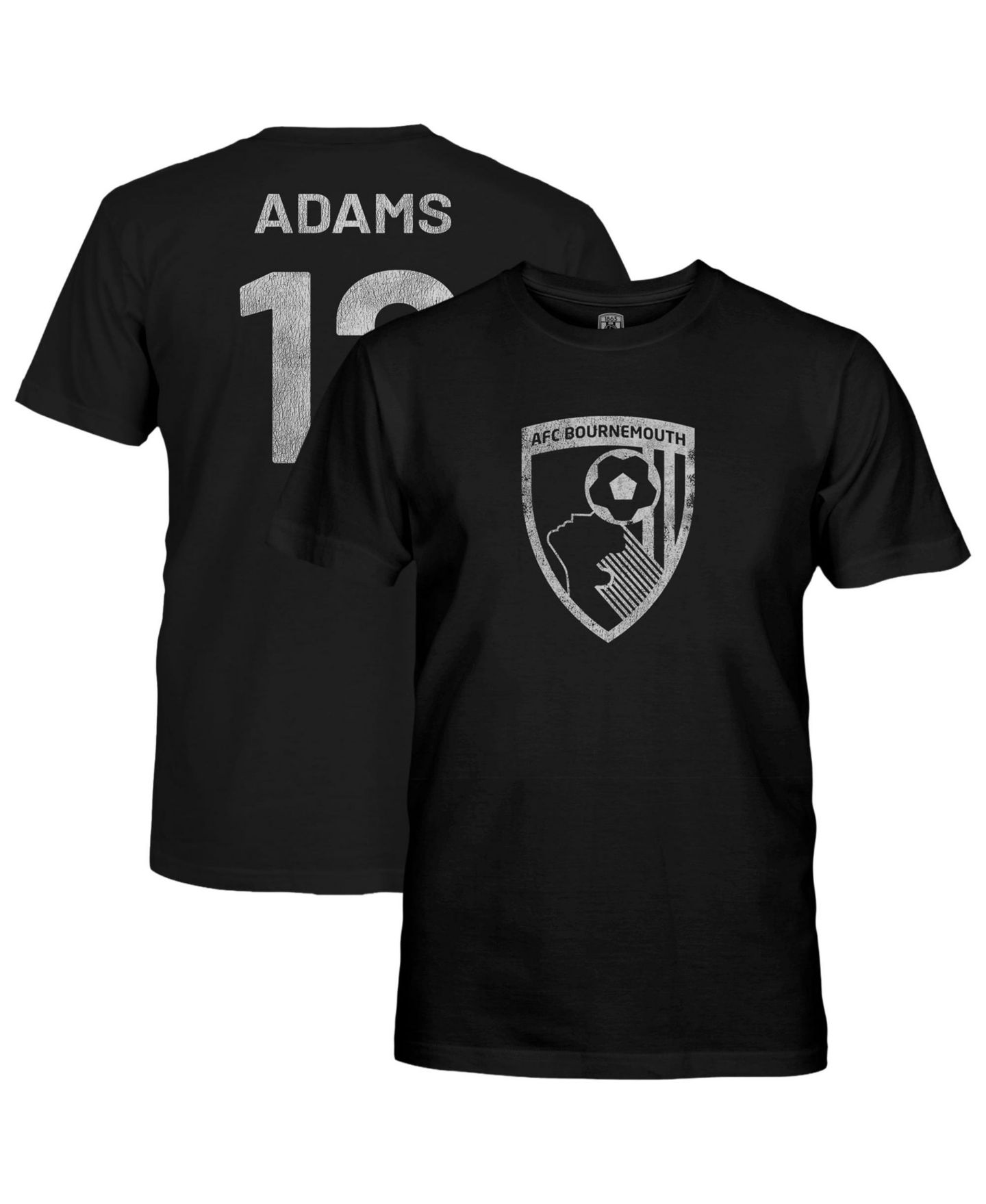 Детская футболка 1863FC Tyler Adams Black AFC Bournemouth Player — фото 1
