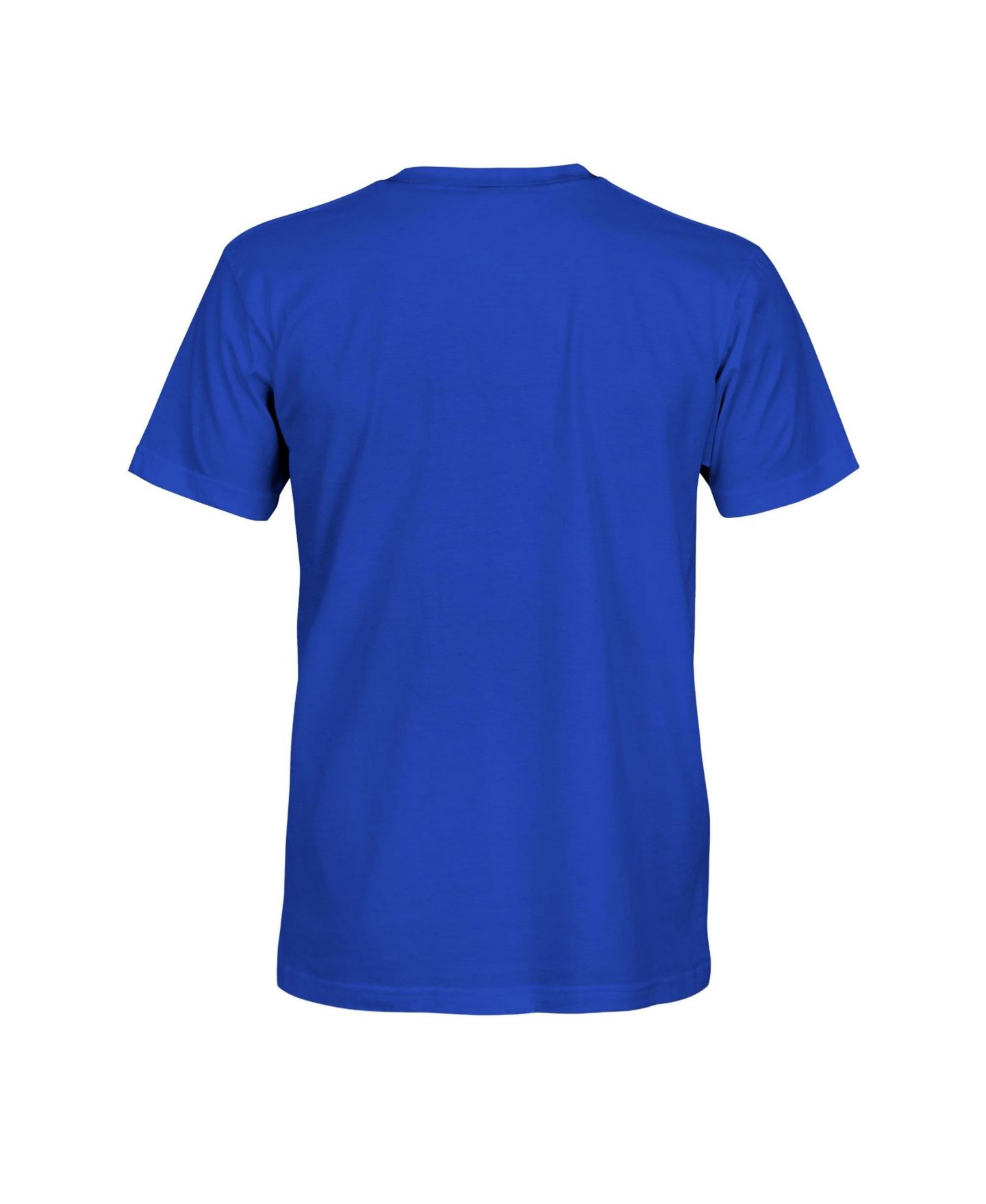 Мужская футболка 1863FC Blue Real Madrid Triangle Cotton — фото 3