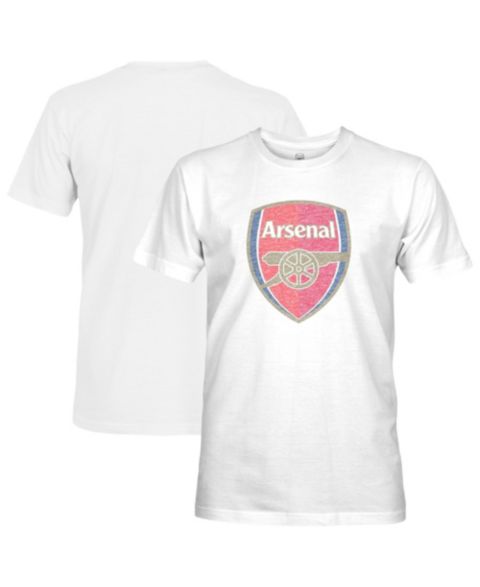 Мужская футболка 1863FC White Arsenal Color Badge