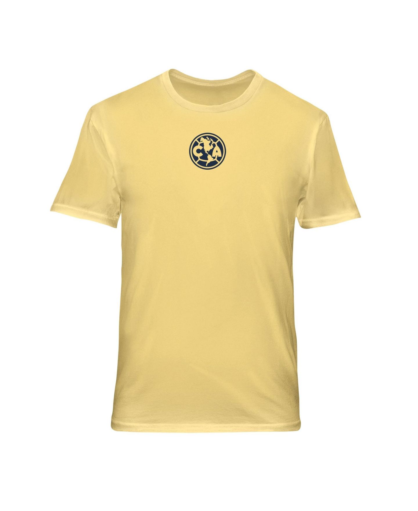 Мужская футболка 1863FC Yellow Club America Back Wordmark Soft Wash — фото 2