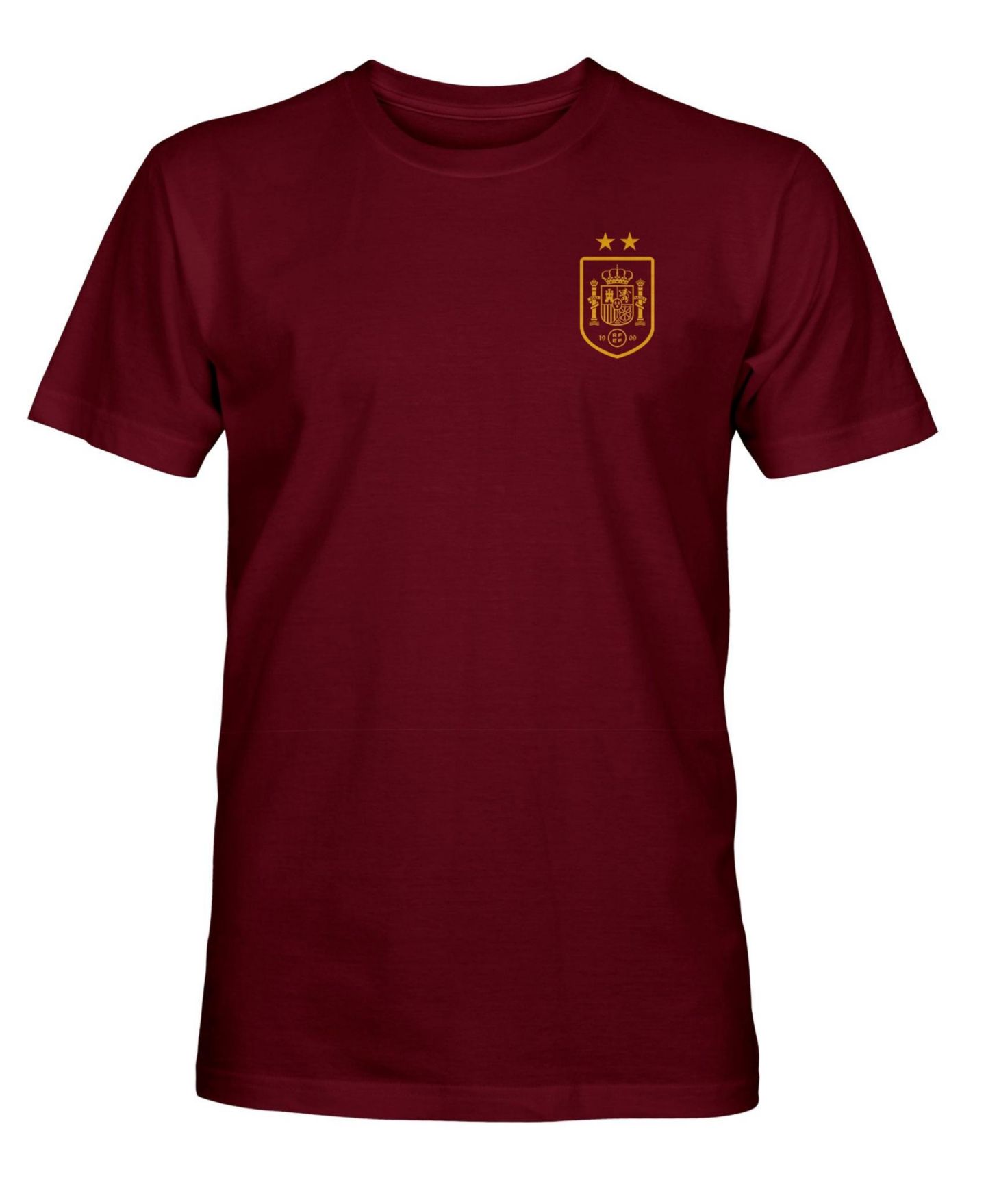 Мужская футболка 1863FC Maroon Spain National Team True To Glory Heavyweight — фото 2