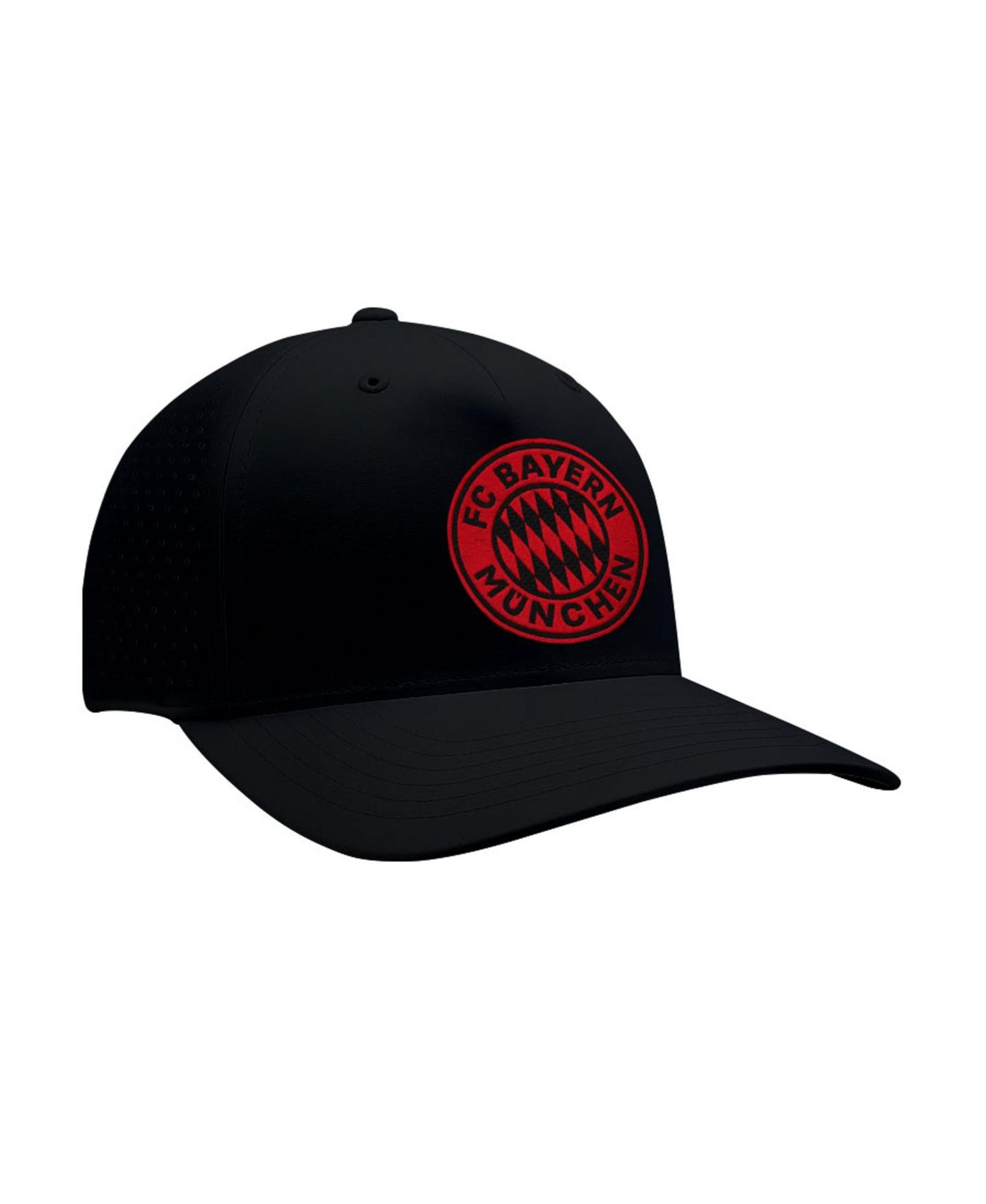 Мужская кепка 1863FC Black Bayern Munich Mono Badge High Point Adjustable Hat — фото 3