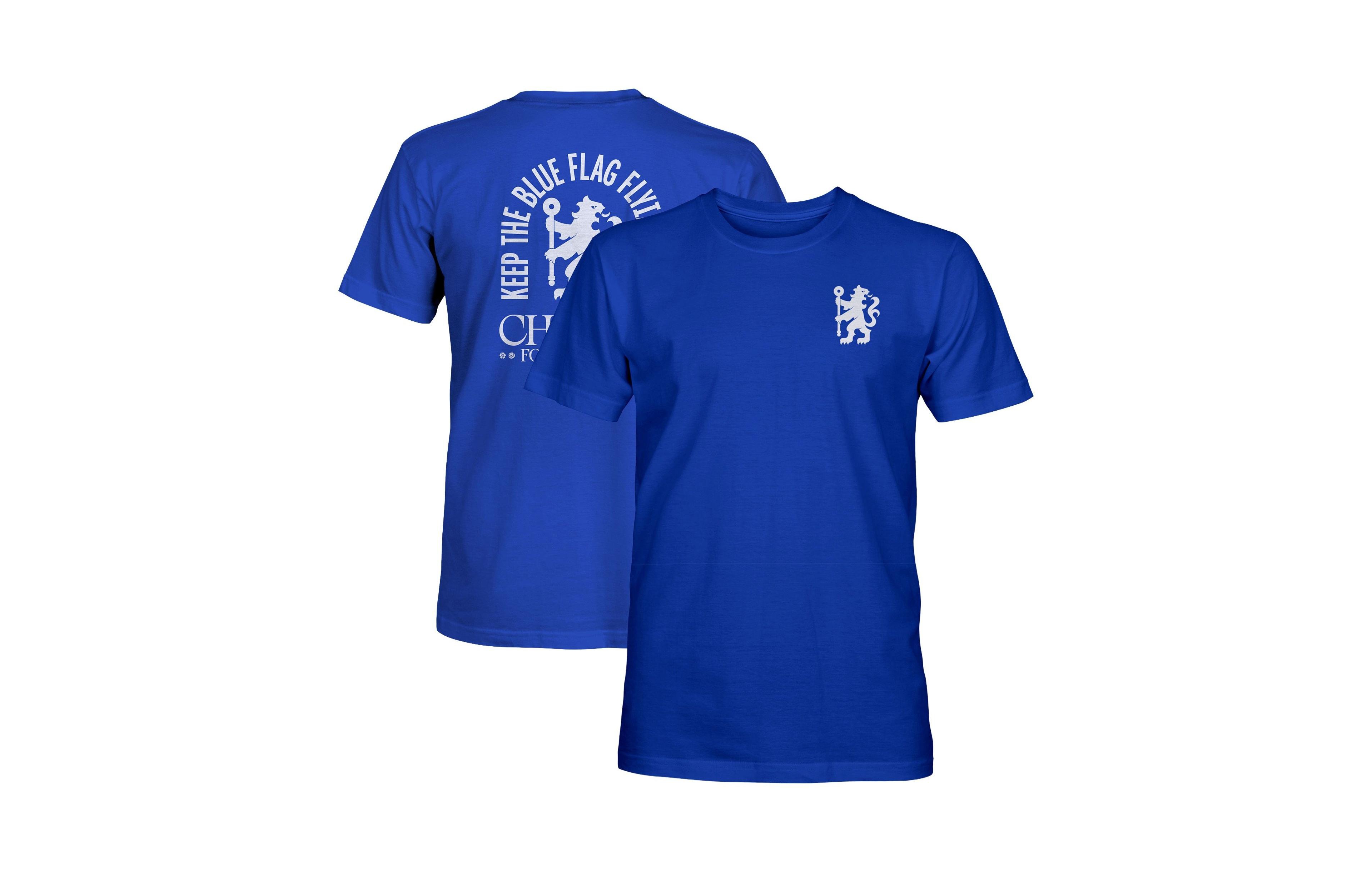 1863FC Men's Blue Chelsea True To Glory Heavyweight T-Shirt