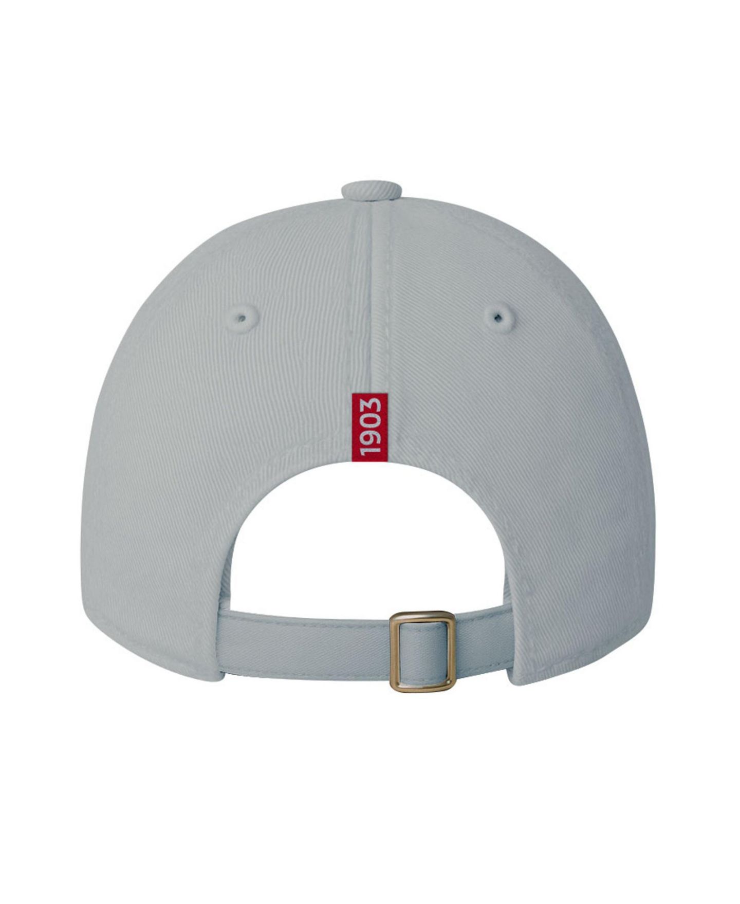 Мужская кепка 1863FC Gray Atletico de Madrid Retro Badge Crew Adjustable Hat — фото 4