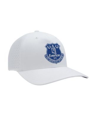 Men's White Everton Mono Badge High Point Adjustable Hat