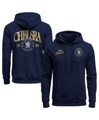 Men's Navy Chelsea Athletic Wordmark Hoodie