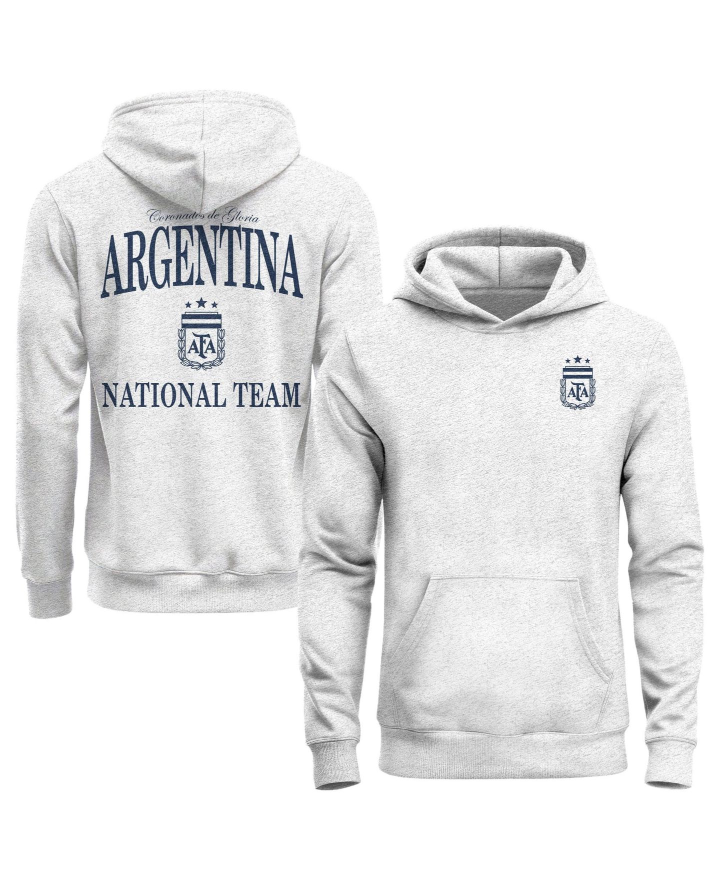 Мужское худи 1863FC Ash Argentina National Team Legacy Arched Wordmark — фото 1