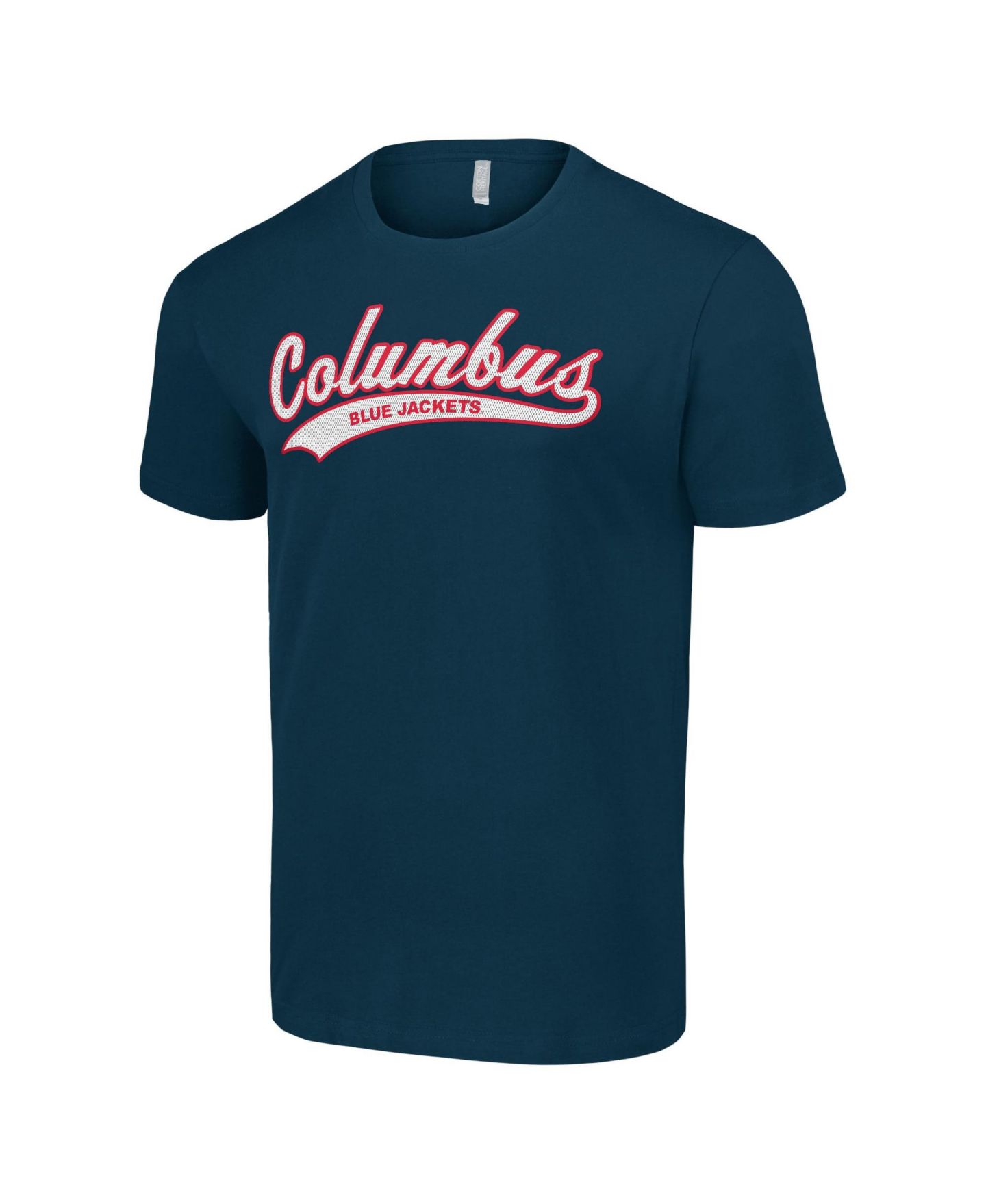 Мужские футболки Starter Navy Columbus Blue Jackets Tailsweep — фото 2