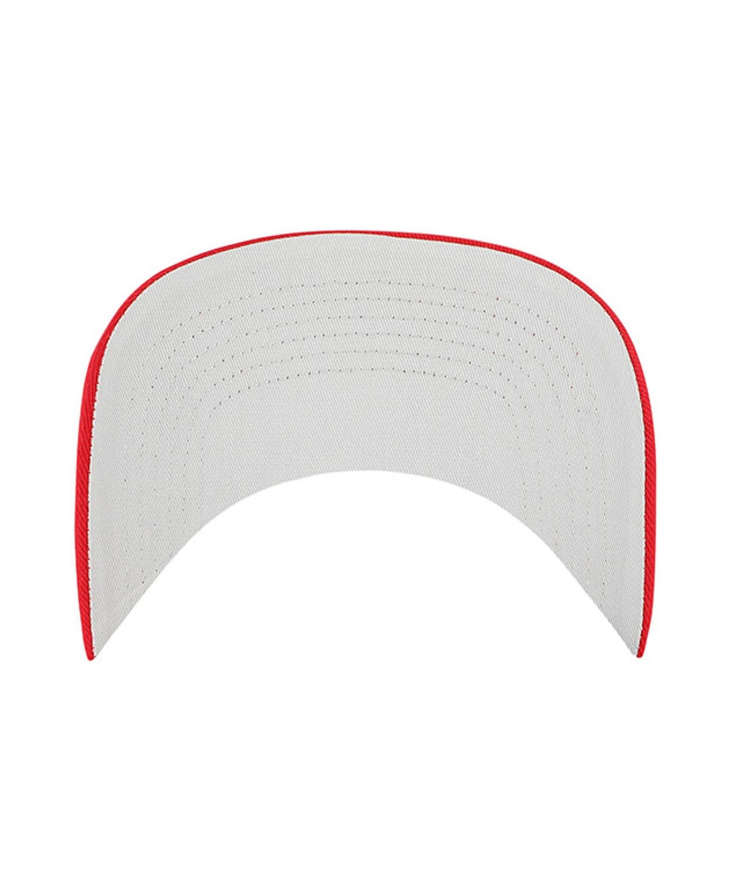 Мужская кепка '47 Brand White Arkansas Razorbacks Prime Play Hitch Adjustable Hat — фото 4