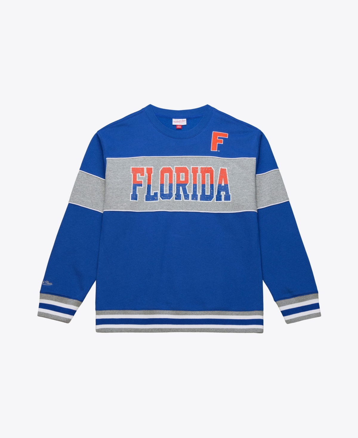 Mitchell & Ness Men's Royal Florida Gators Fleece Sweatshirt - Royal