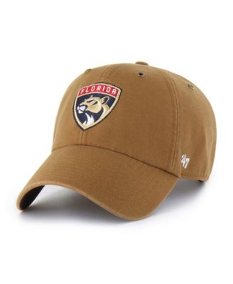 Men's Brown Florida Panthers Clean Up Adjustable Hat
