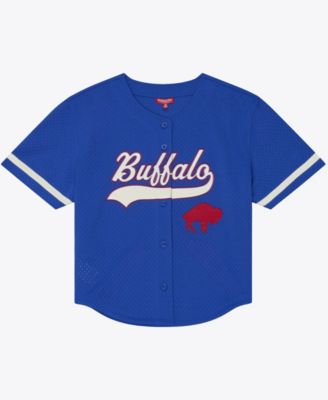 Women's Royal Buffalo Bills Retro Roots Baseball Jersey
