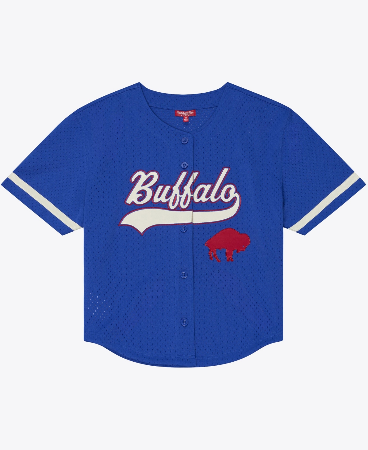 Mitchell & Ness Women's Royal Buffalo Bills Retro Roots Baseball Jersey - Royal