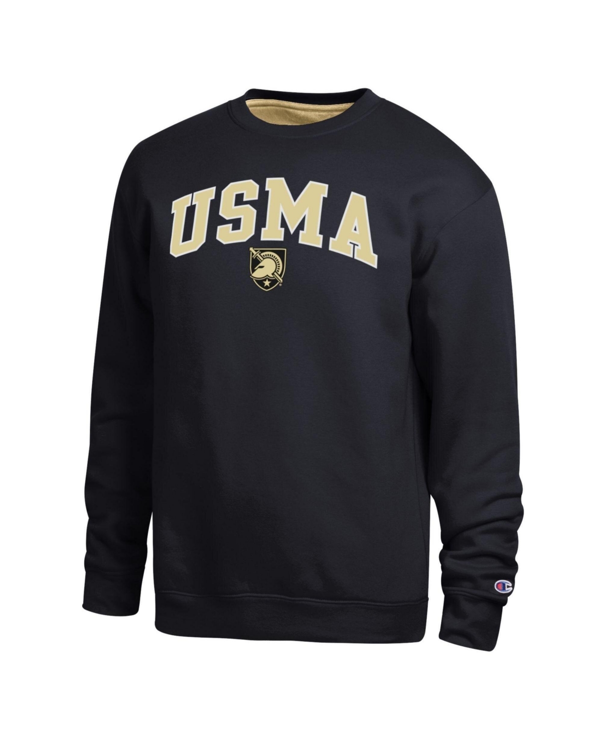 Champion Men's Black Army Black Knights Arch Sweatshirt - Black