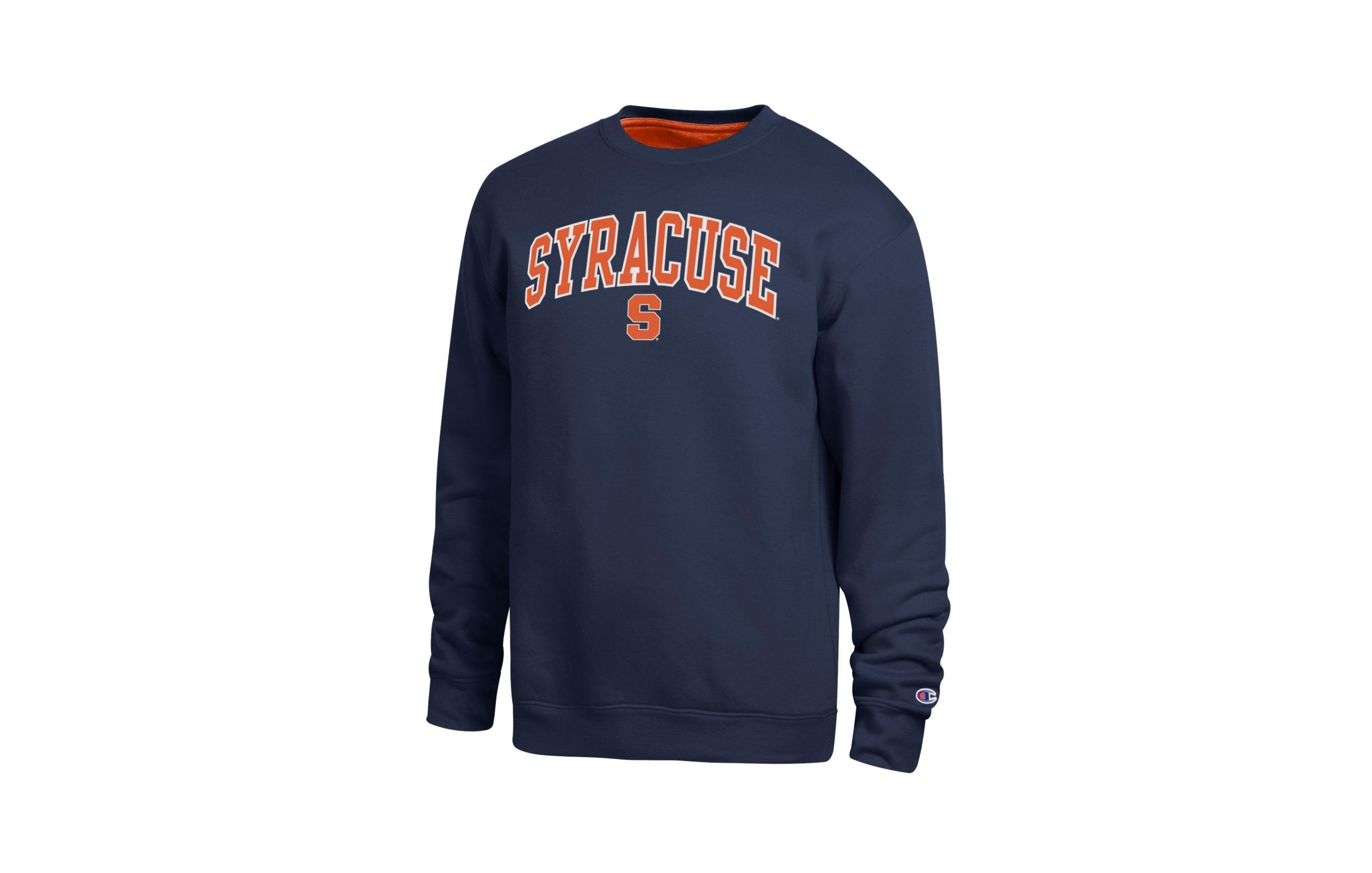 Champion Men's Navy Syracuse Orange Arch Sweatshirt