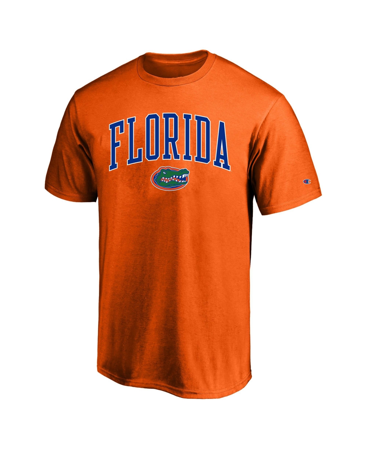 Champion Men's Orange Florida Gators Champion Big & Tall Team Arch Over Wordmark T-Shirt - Orange