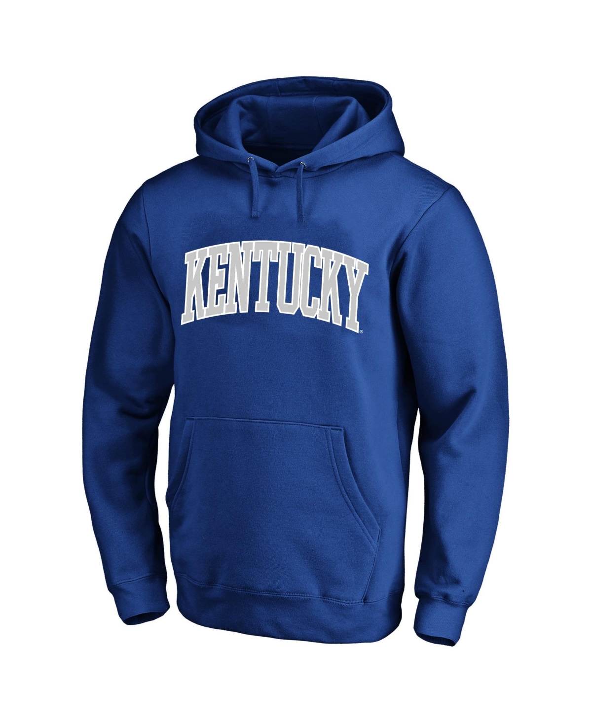 Champion Men's Royal Kentucky Wildcats Arch Over Tackle Twill Hoodie - Royal