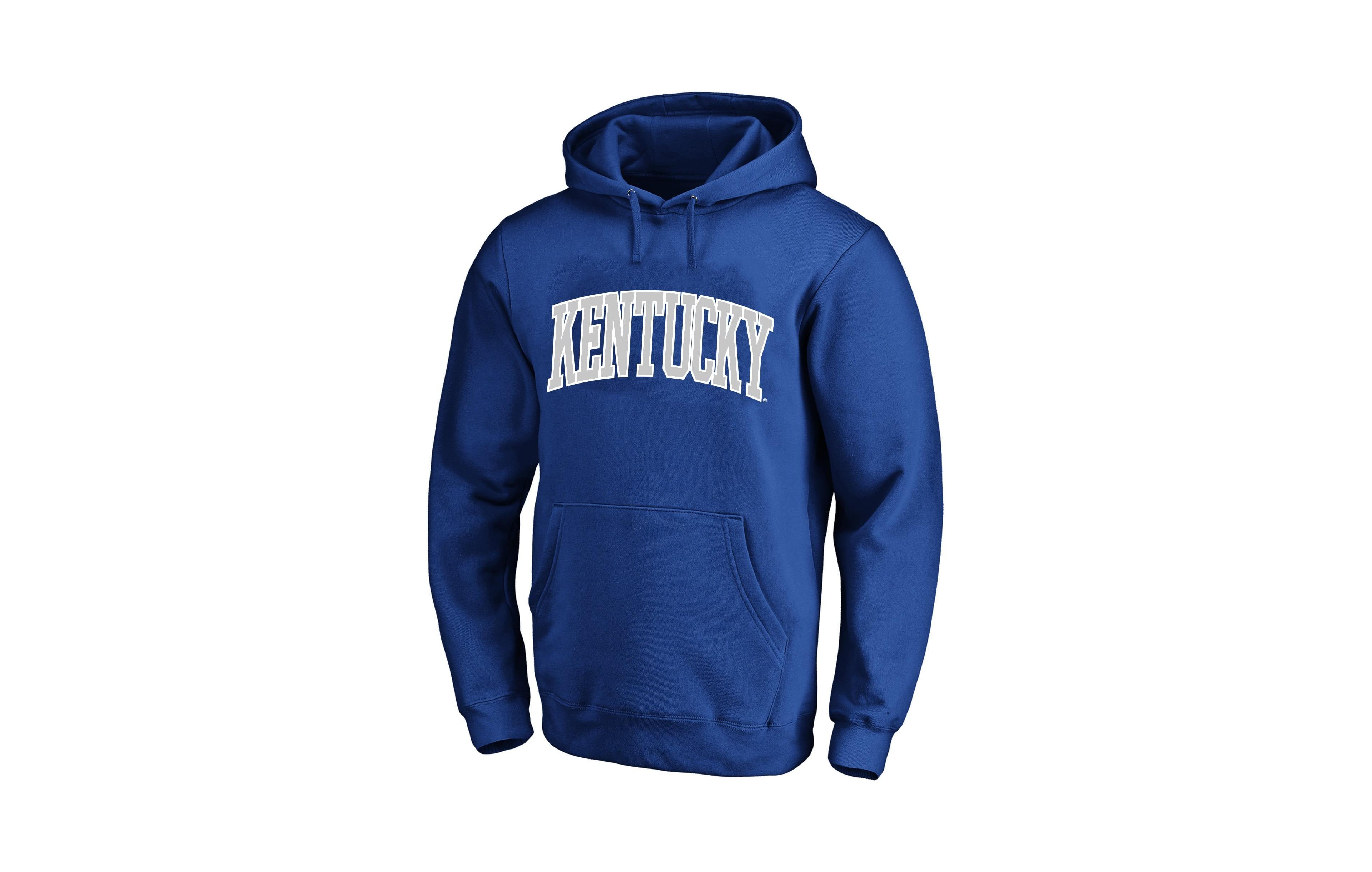 Champion Men's Royal Kentucky Wildcats Arch Over Tackle Twill Hoodie