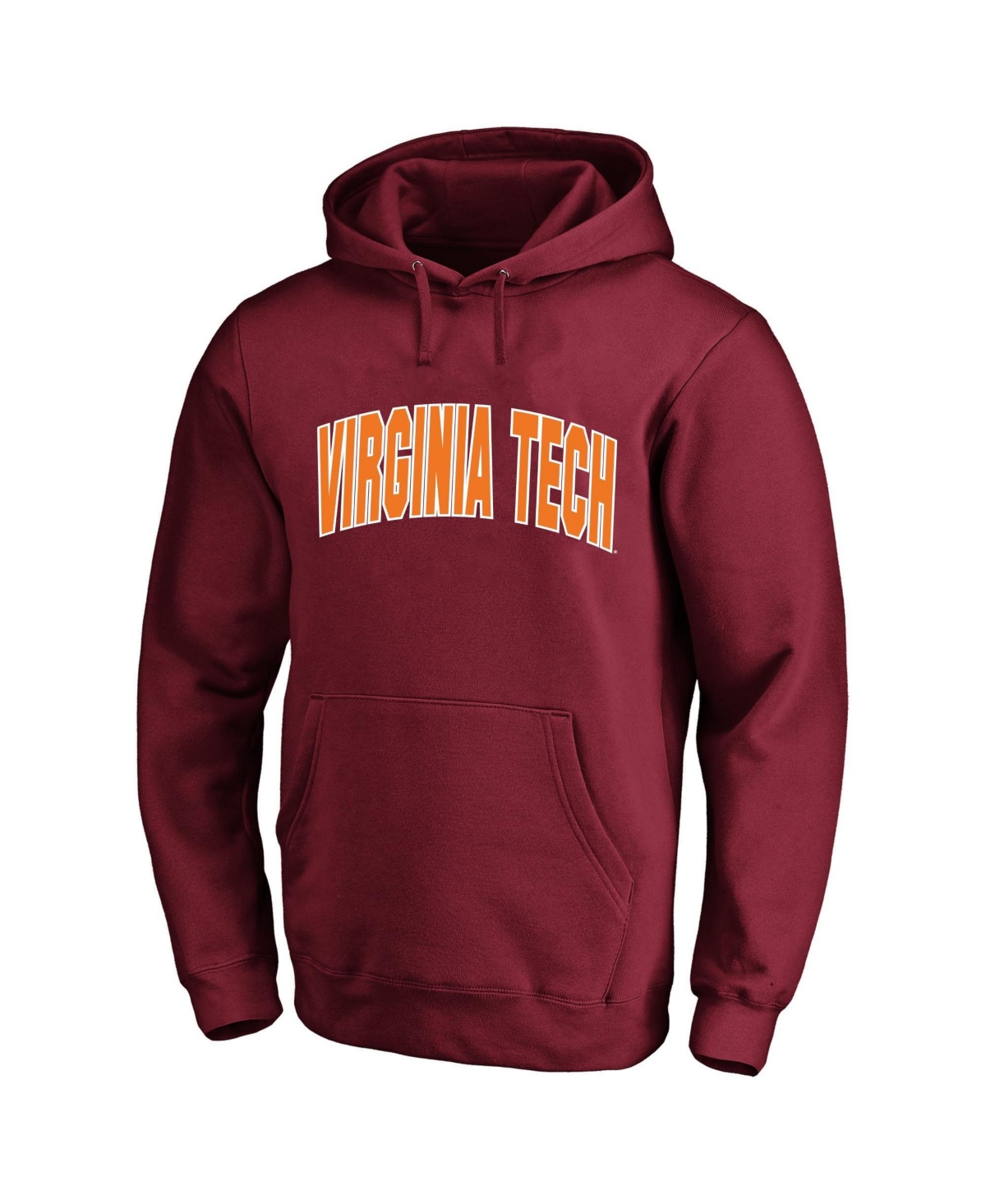 Champion Men's Maroon Virginia Tech Hokies Arch Over Tackle Twill Hoodie - Maroon