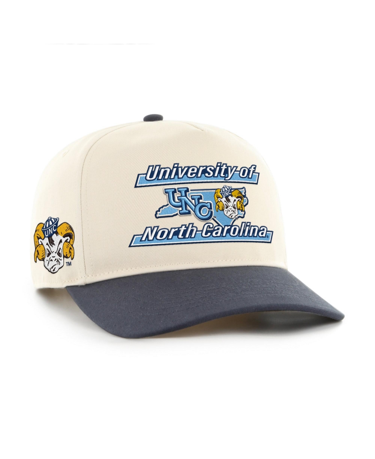 '47 Brand Men's and Women's Natural North Carolina Tar Heels Vault Striped Hitch Adjustable Hat - Natural