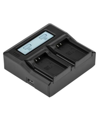 Dual Smart Charger with LCD Screen for Nikon EN-EL20