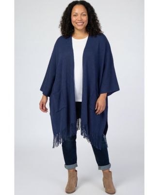 Women's Within Fringed Cape Sweater