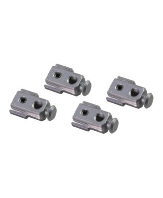 VersaMounts Straps for AeroTrac Workstation, Silver, 4-Pack